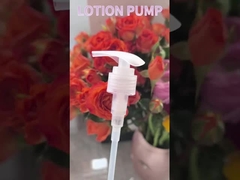 Shampo 1.8cc pompa lotion merah muda UV berlapis sekrup di bawah kunci