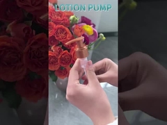 24/410 Face Clean Hand Wash Travel Set Plastik Lotion Pump Dengan Klip Kunci