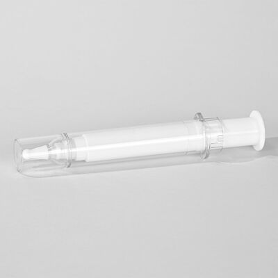 Botol Pompa Syringe Kosmetik Tanpa Udara PS PP Mewah 5ml 10ml 20ml Syringe Kosmetik Untuk Kemasan Krim Mata Serum