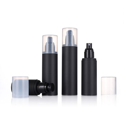 Grosir 120ml Matte PP Plastic Mist Spray Botol dengan Tutup dengan Sikat untuk Krim Wajah Lotion Perawatan Kulit Serum