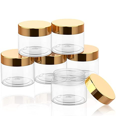 Toples Kosmetik Plastik Biodegradable Kosong OEM 2Oz 4Oz Untuk Kemasan
