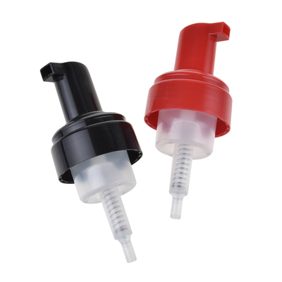Pompa Sabun Busa OEM Bahan PP Plastik 28mm Untuk Botol Sabun Cair