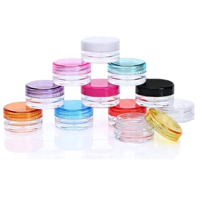 Toples Kosmetik Plastik Berwarna-warni Untuk Kemasan Lotion Krim 5g 10g 15g