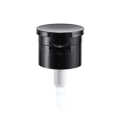 Pompa Penghapus Cat Kuku Plastik Hitam 28mm 33mm Untuk Botol Pembersih Kecantikan Kosmetik