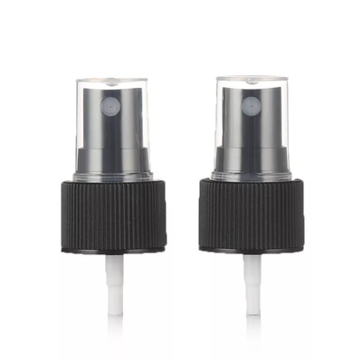 PE Ribbed Fine Mist Sprayer 304H Spring Untuk Perawatan Medis 28/410