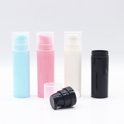 Botol Pompa Pengap Plastik PP Lotion Botol Vakum Untuk Kemasan Kosmetik