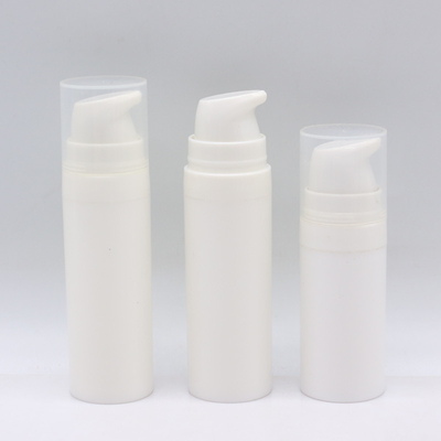 Botol Pompa Tanpa Udara Plastik PP yang Bisa Diisi Kembali 50ml 100ml 150ml