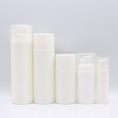Botol Pompa Tanpa Udara Plastik PP yang Bisa Diisi Kembali 50ml 100ml 150ml
