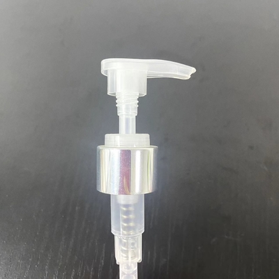 24/410 Aluminium-Natrual Kepala Besar Plastik Lotion Shampoo Screw Dispenser Pompa Untuk Botol