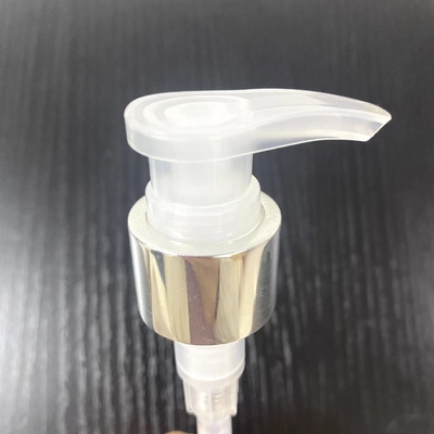 24/410 Aluminium-Natrual Kepala Besar Plastik Lotion Shampoo Screw Dispenser Pompa Untuk Botol