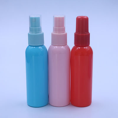 Penyemprot Kabut Fine Berwarna-warni Dengan Botol PET 100ml Kosong