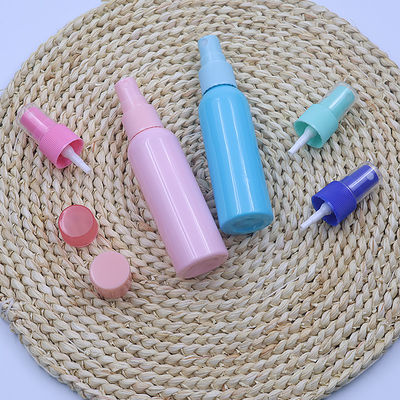 Penyemprot Kabut Fine Berwarna-warni Dengan Botol PET 100ml Kosong