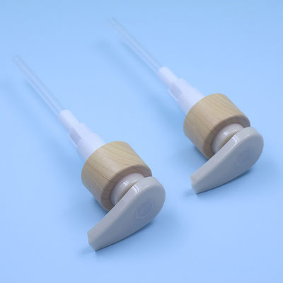 Non Spill Air Transfer Printing Pump Screw Plastik Kayu Dispenser Kosmetik Dispenser Shampoo Lotion Dispenser