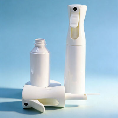 300ml Botol Penyemprot Kabut Halus Plastik Untuk Solusi Pembersihan Botol Semprot Kabut Berkelanjutan OEM Dengan Logo