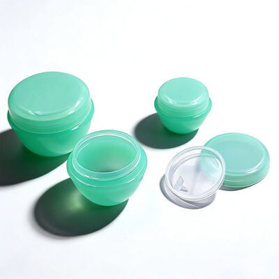 Luxury Warna 5g 10g 15g PP Wajah Krim Jar Plastik Cosmetic Jar