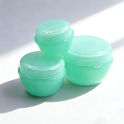 Luxury Warna 5g 10g 15g PP Wajah Krim Jar Plastik Cosmetic Jar