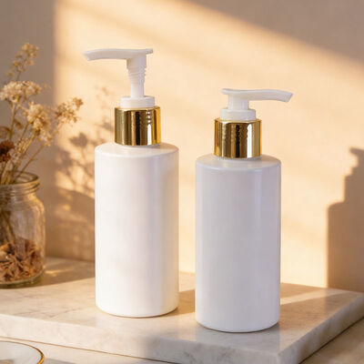 24/415 Pompa Losion UV Emas/Perak Plastik untuk Sampo dan Sabun