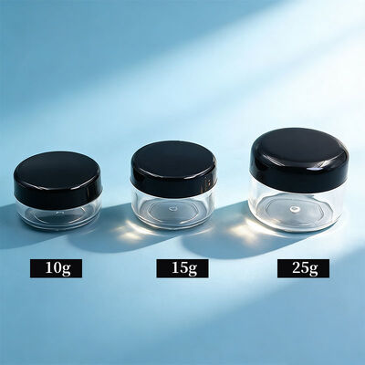 Toples Krim Kosmetik Pribadi 10g 15g 25g Toples Krim PP Plastik