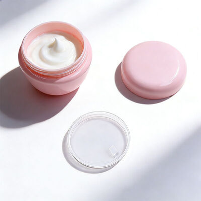 Toples Krim Wajah PP Oval Wadah Perawatan Kulit Kosmetik Toples Krim Wajah Kosong 20g