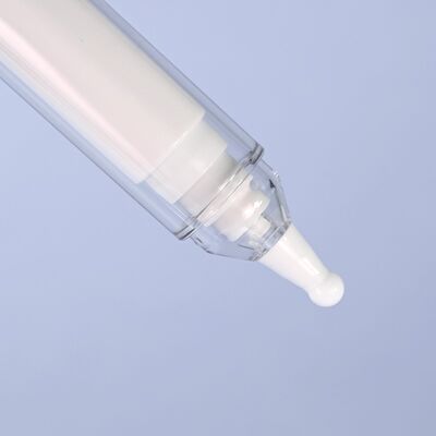 Botol Pompa Syringe Kosmetik Tanpa Udara PS PP Mewah 5ml 10ml 20ml Syringe Kosmetik Untuk Kemasan Krim Mata Serum