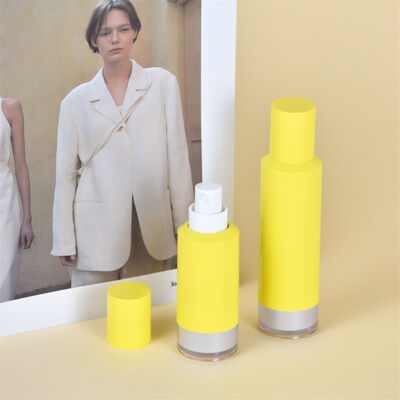 Kemasan kosmetik isi ulang Botol tanpa udara 30ml 50ml Botol pompa kosong tanpa udara untuk Skincare Foundation