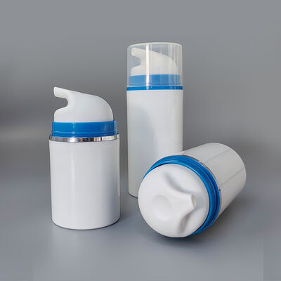 Grosir Pabrik 30ml 50ml 80ml 100ml Airless Pompa Botol untuk Sampo Perawatan Pribadi Kualitas Tinggi Vacuum Botol