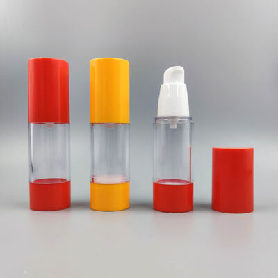 Wholesale Factory Hot Sale High Quality Customized 30ml 50ml 80ml Airless Pump Bottle for Shampoo Personal Care