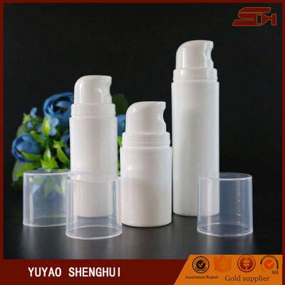 Kemasan Kosmetik Putih Unik Botol Plastik Bulat 50ml