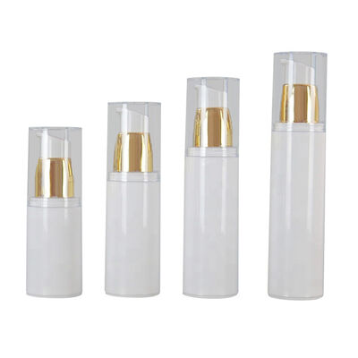 Botol Lotion Plastik Emas Shampoo Air Airless Pompa Botol