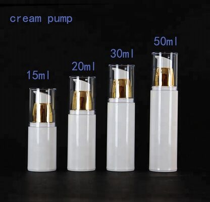 Botol Lotion Plastik Emas Shampoo Air Airless Pompa Botol