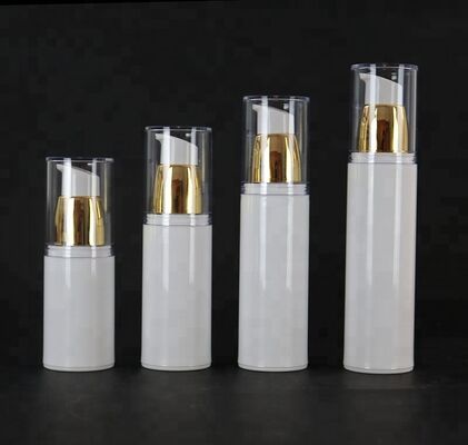 Botol Lotion Plastik Emas Shampoo Air Airless Pompa Botol