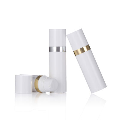 Sampel Kualitas Tinggi Botol Kecil 15ml Sun Cosmetic Botol Tanpa Udara untuk Pria