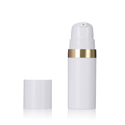 Sampel Kualitas Tinggi Botol Kecil 15ml Sun Cosmetic Botol Tanpa Udara untuk Pria