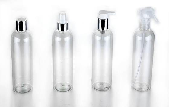 Botol Plastik Kosmetik Silinder Sampo, Botol Semprot PET 100ml