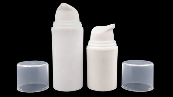 Botol Pompa Pengap Kosong Putih, Wadah Kemasan Kosmetik 15ml 30ml 50ml