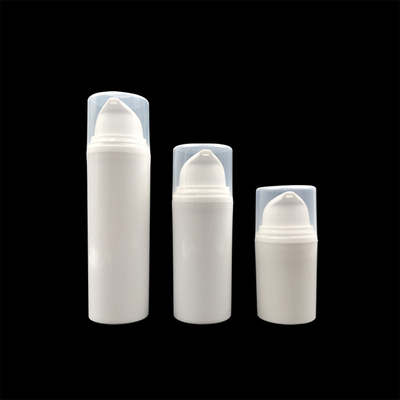 Botol Pompa Pengap Kosong Putih, Wadah Kemasan Kosmetik 15ml 30ml 50ml