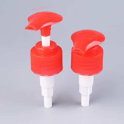 Pompa Lotion Sekrup Plastik Merah 28/410 Dosis 1.8cc Untuk Cairan Pembersih
