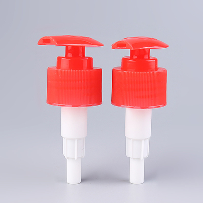 Pompa Lotion Sekrup Plastik Merah 28/410 Dosis 1.8cc Untuk Cairan Pembersih
