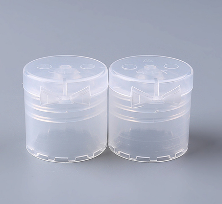 tutup botol kosmetik Flip Top Transparan halus 20/410 24/410