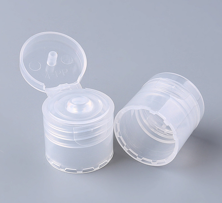 tutup botol kosmetik Flip Top Transparan halus 20/410 24/410