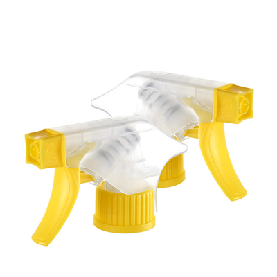 penyemprot pompa pemicu kuning, pemicu nozzle semprot untuk botol OEM