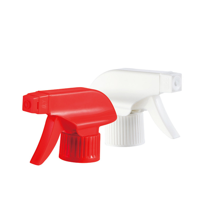 28mm Plastik Pemicu Sprayer Warna Merah Putih Untuk Taman OEM ODM