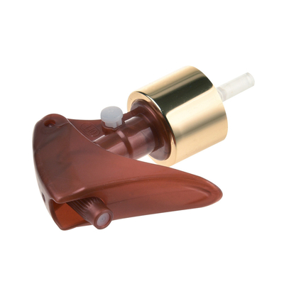 Aluminium Fine Mist Trigger Sprayer Non Spill Gold Silver color