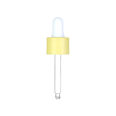 Kosmetik Penetes Kaca Bening Bulat 20mm Untuk Botol Kaca OEM