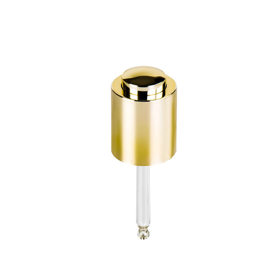 Push Press Glass Droppers Untuk Bahan Aluminium Minyak Esensial