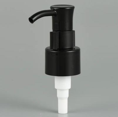 Pompa Minyak Dispenser 28/410 Pompa Lotion Plastik Hitam Putih Dengan Klip